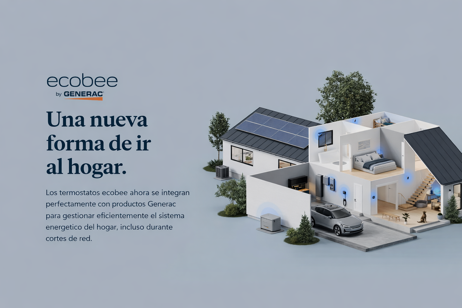 ecobee by Generac — Una nueva forma de ir al hogar